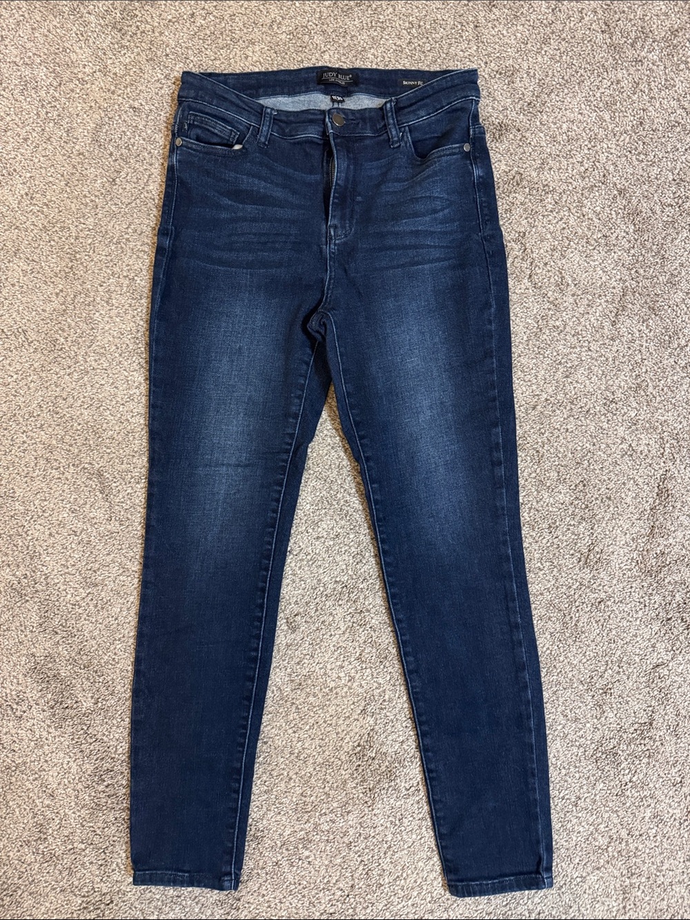 Judy Blue Dark Blue High-Rise Skinny Jeans